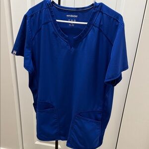 Scrubstar Royal Blue V-Neck Scrub Top